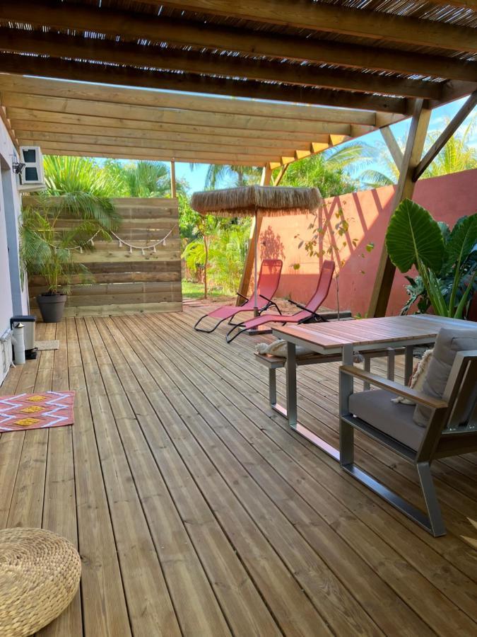 Kazacoco Bungalow A 5 Min A Pieds Du Lagon La Saline Le Bains Exteriör bild