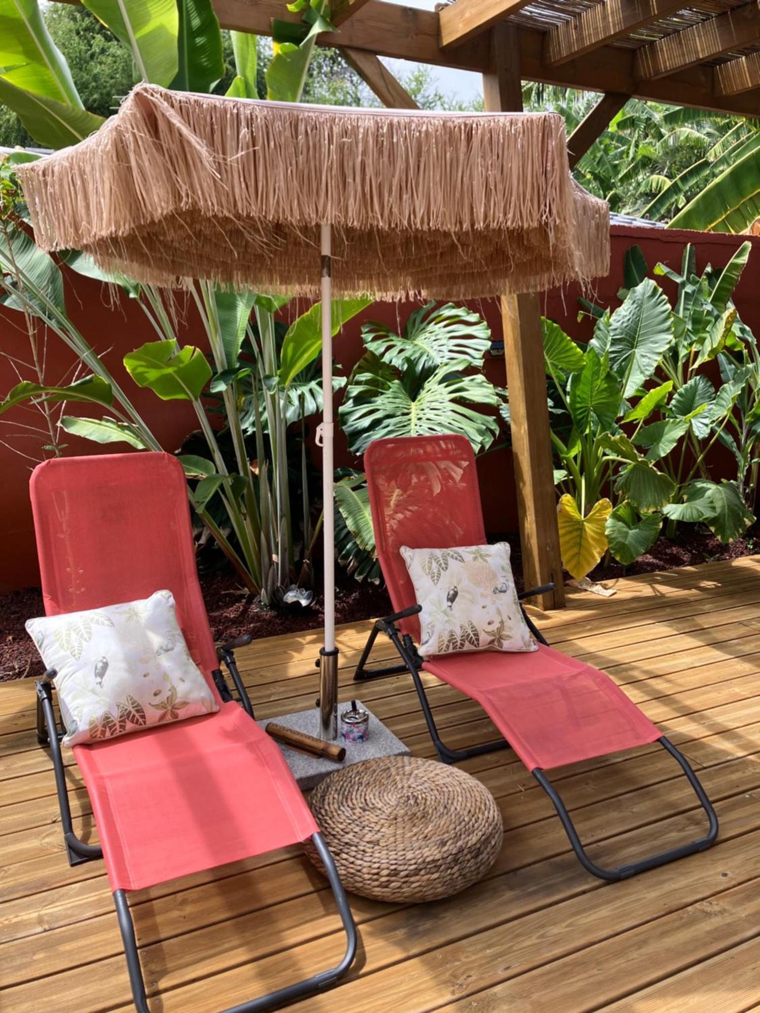 Kazacoco Bungalow A 5 Min A Pieds Du Lagon La Saline Le Bains Exteriör bild